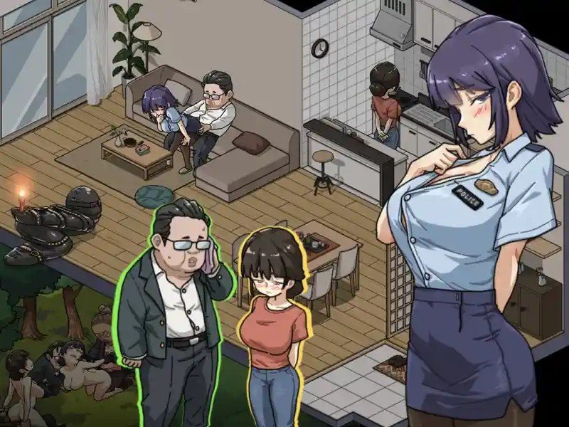 极道无赖EX 女警鮎川光 主线事件 画面 3