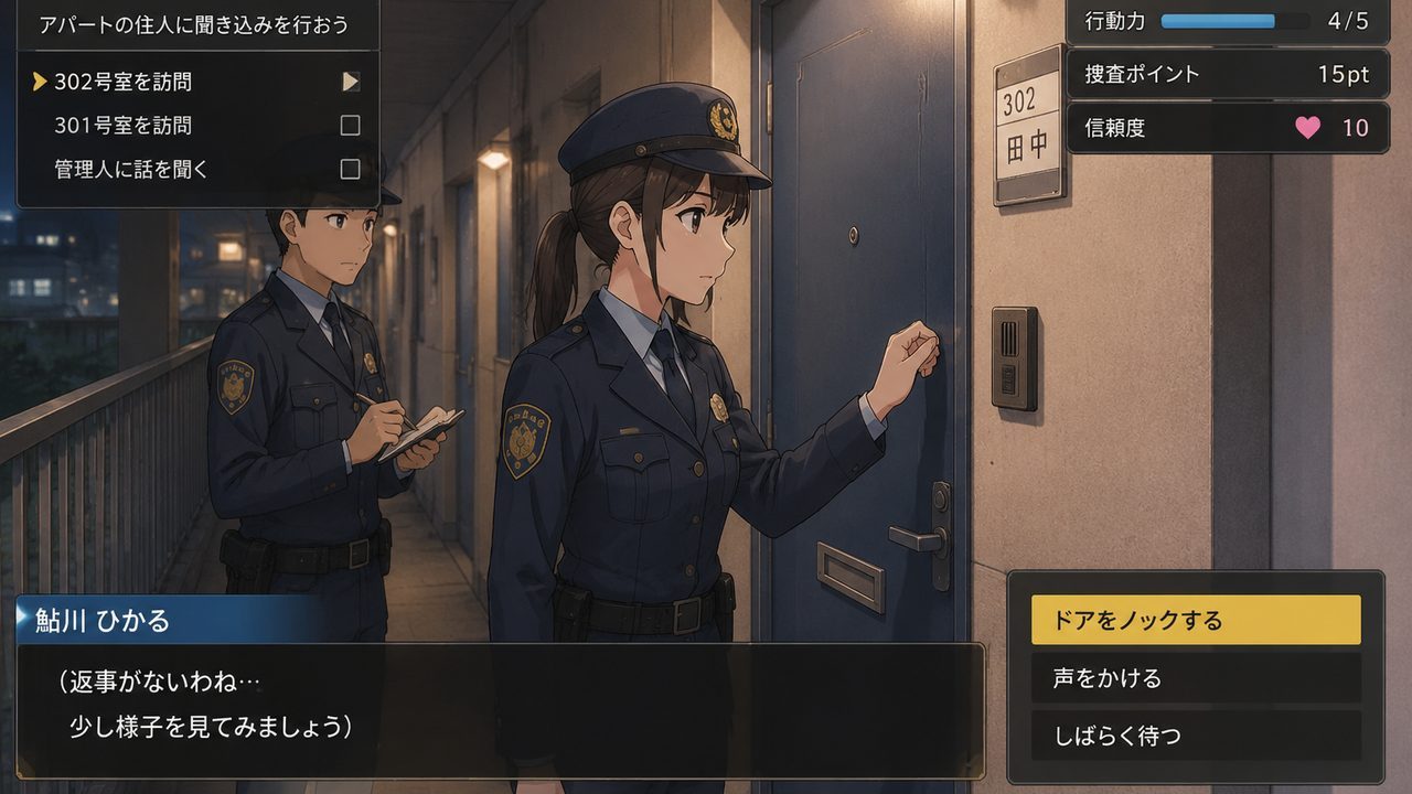 极道无赖EX 女警鮎川光 探索场景 玩法截图 7