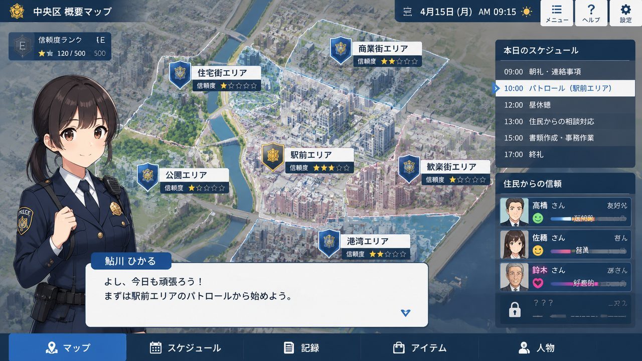 极道无赖EX 女警鮎川光 多结局路线 画面 6