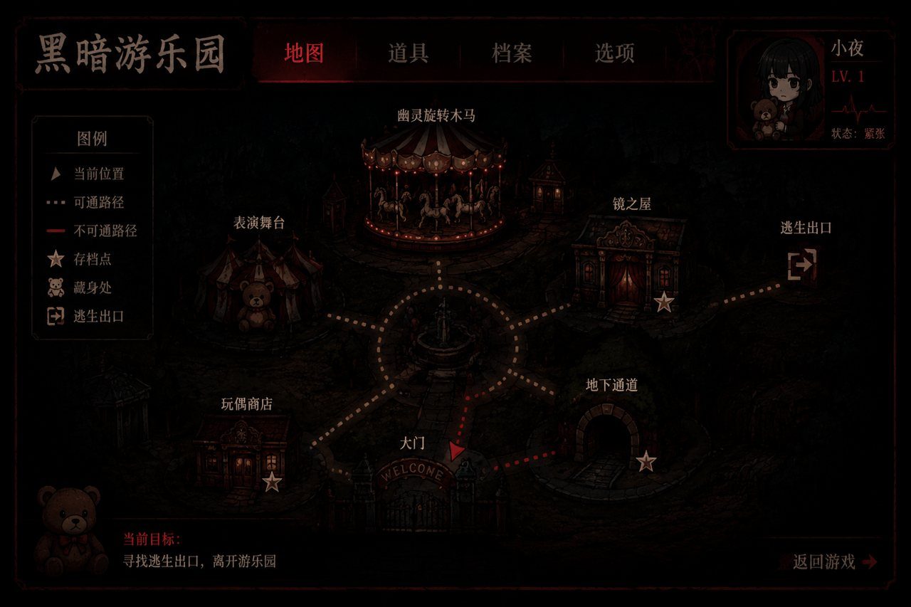 黑暗游乐园 日式ACT 画面 1