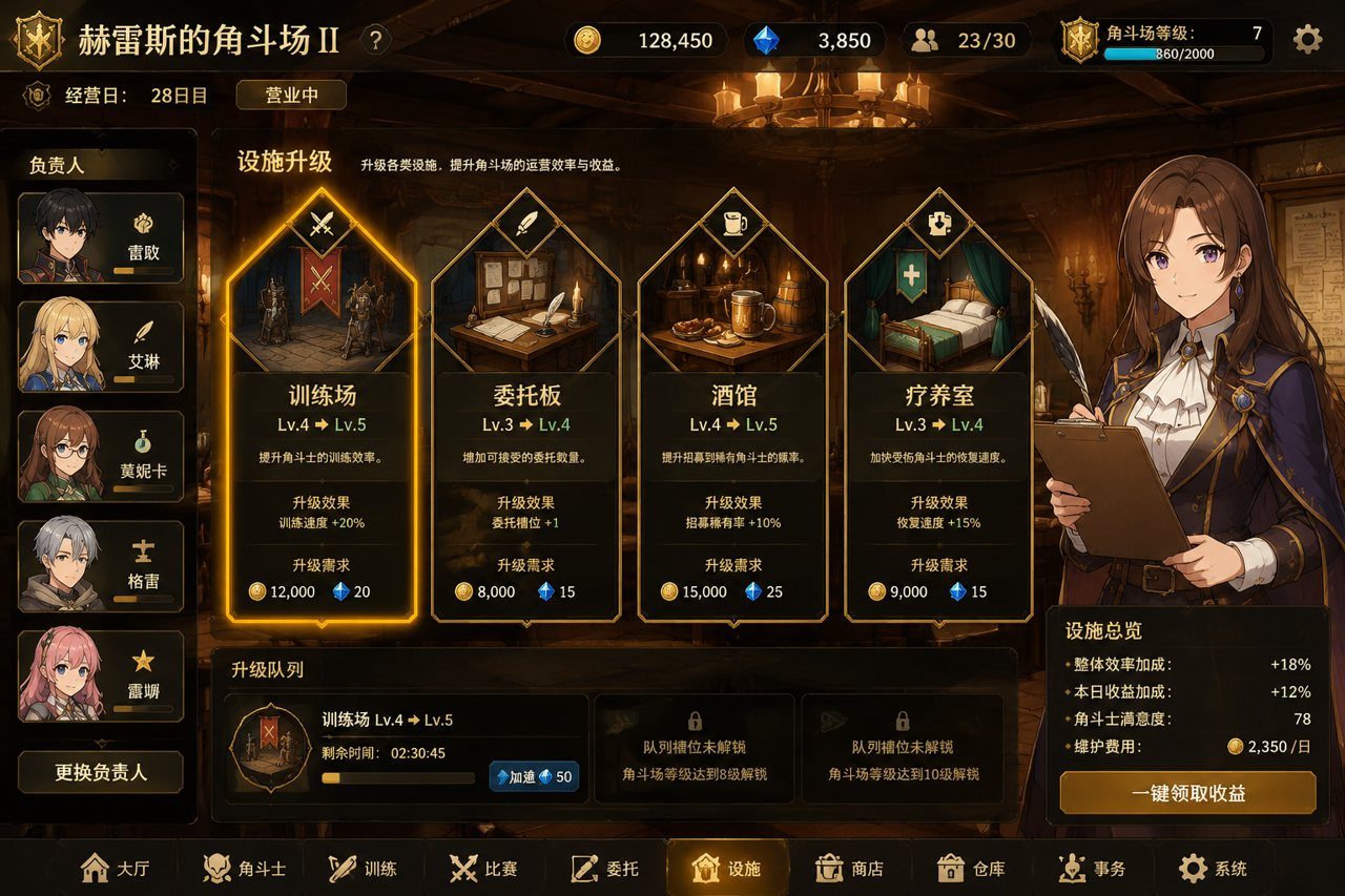 赫雷斯的角斗场Ⅱ 玩法展示 场景图 8