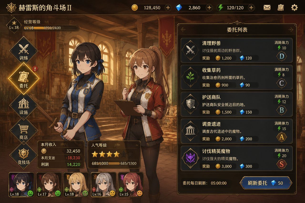 赫雷斯的角斗场Ⅱ 设施强化 资料图 7
