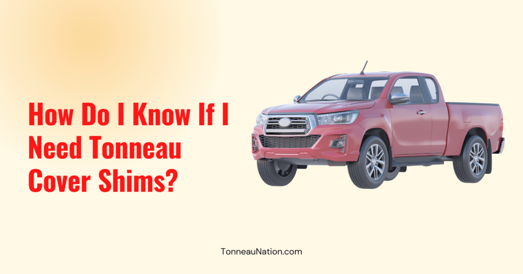 Need Tonneau Cover Shims