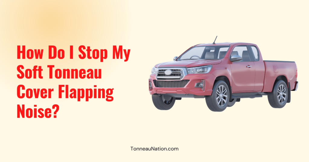 Stop Soft Tonneau Flapping Noise