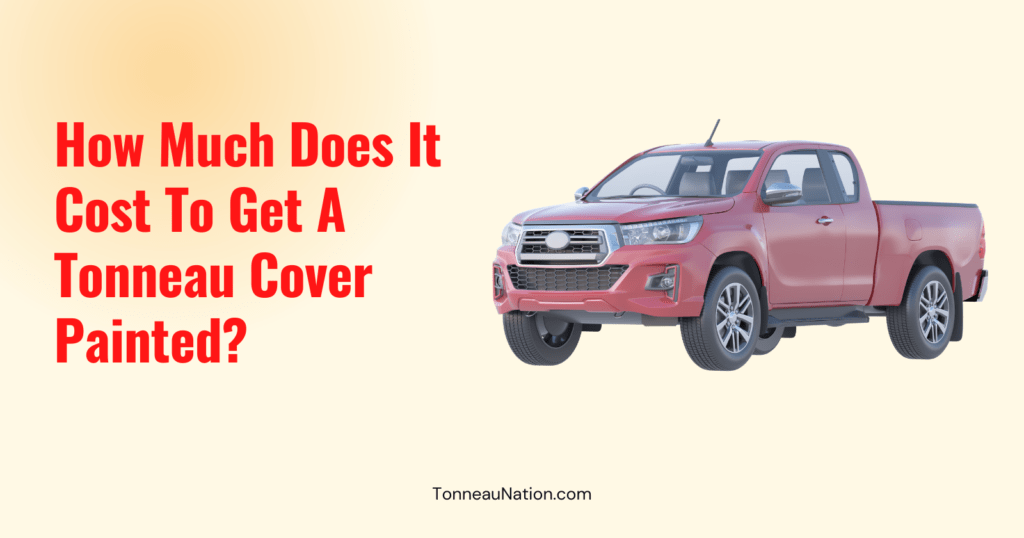 Painting Tonneau Cover