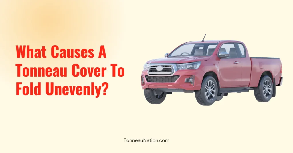 Uneven Tonneau Cover