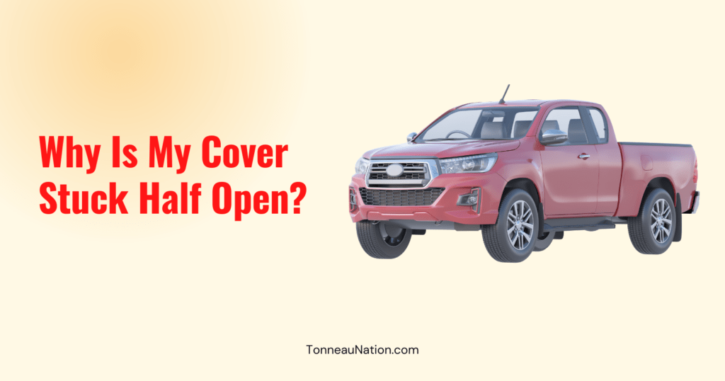 Stuck Half Open Tonneau