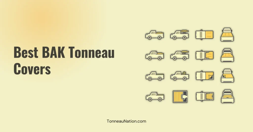 Tonneau cover from BAK brand