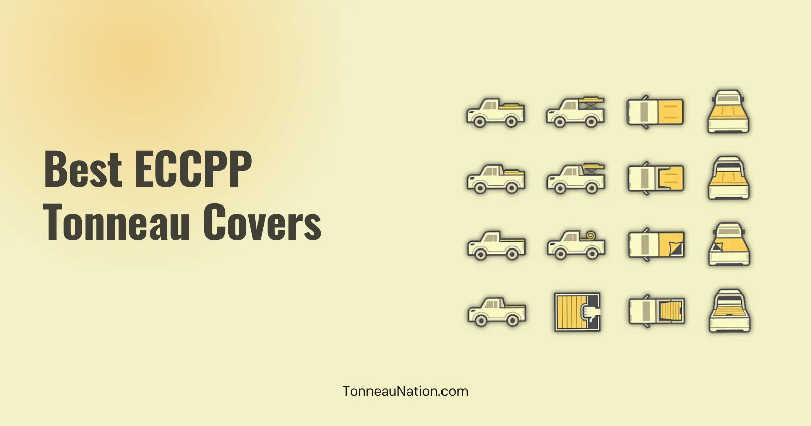 Tonneau cover from ECCPP brand
