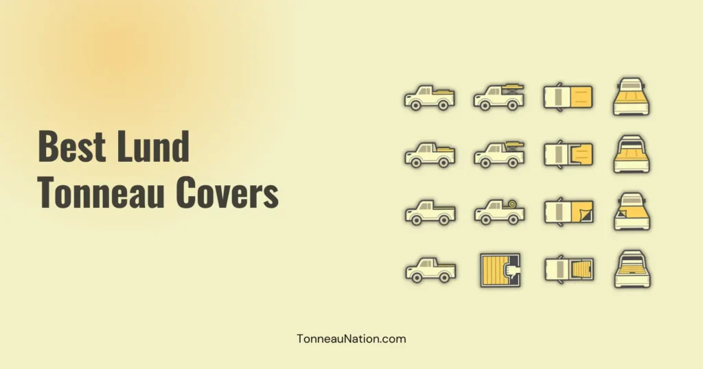 Tonneau cover from Lund brand