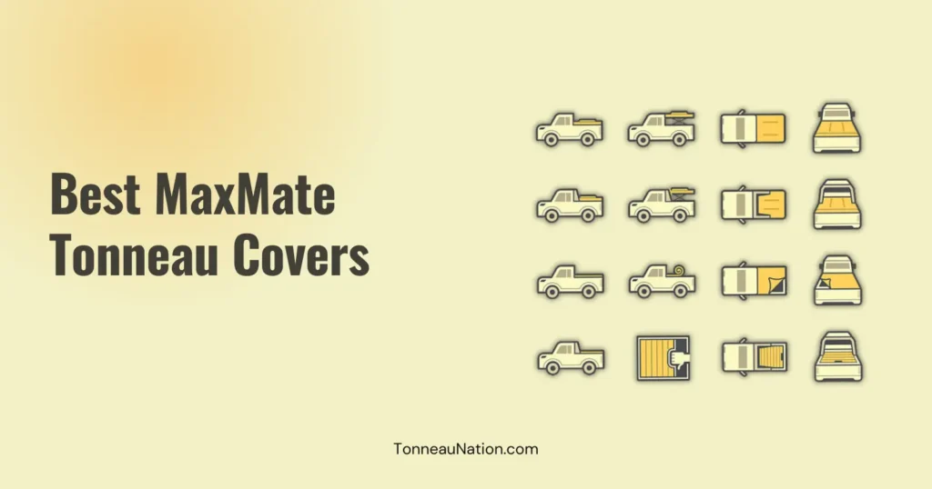 Tonneau cover from MaxMate brand