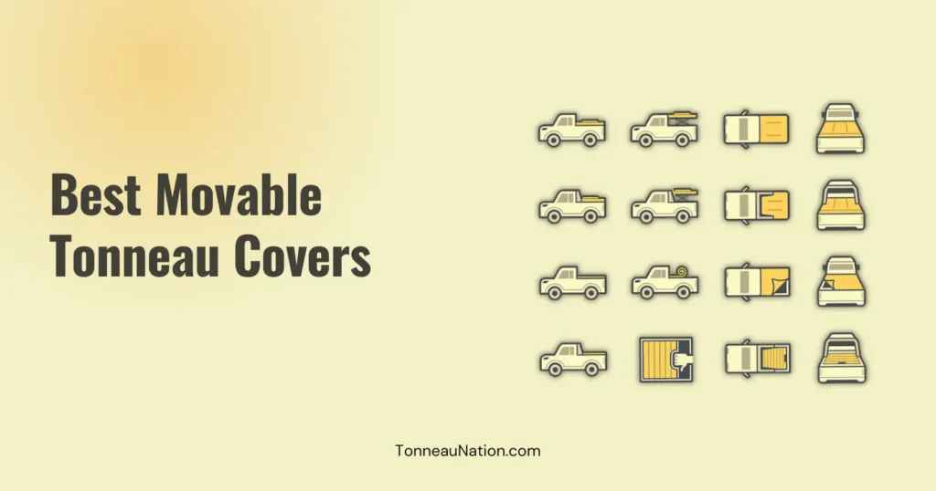 Movable position tonneau cover
