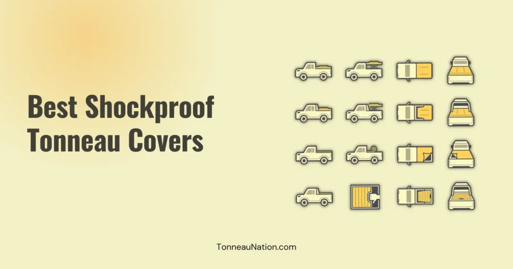 Shockproof tonneau cover