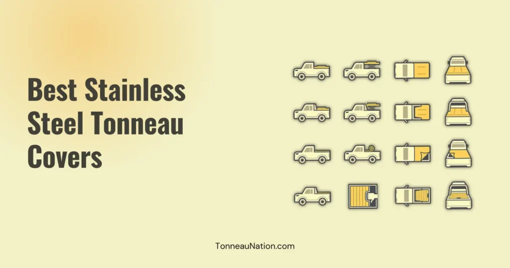 Stainless steel tonneau cover