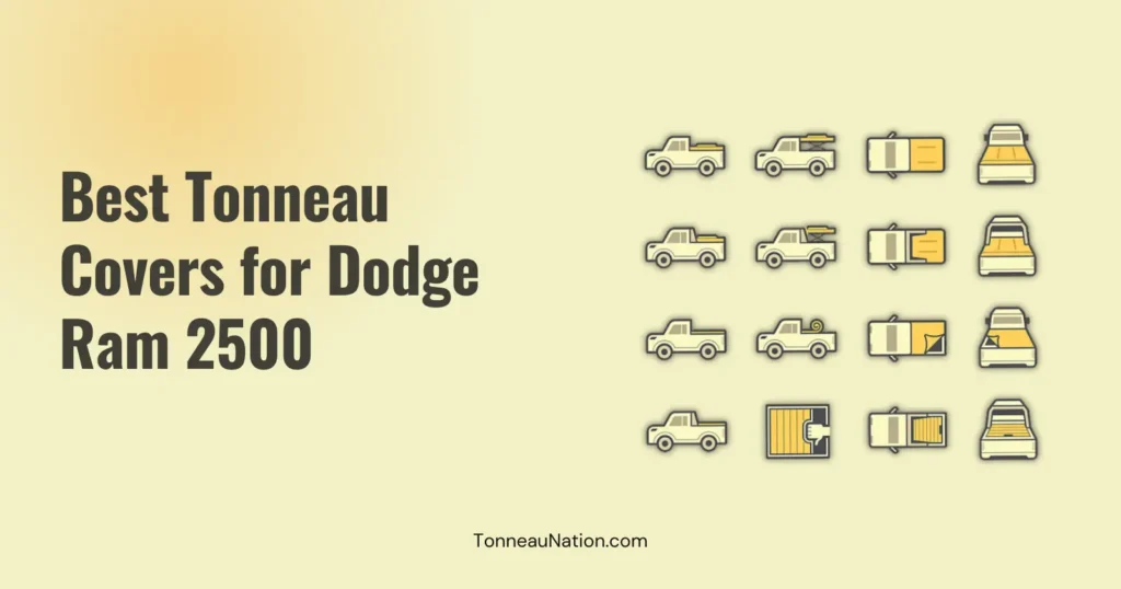 Tonneau cover for Dodge Ram 2500