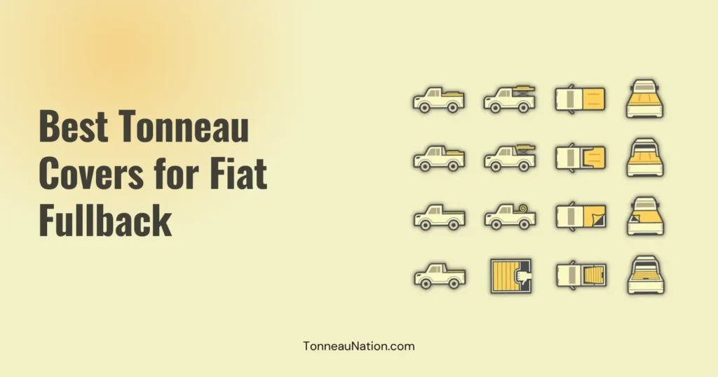 Tonneau cover for Fiat Fullback