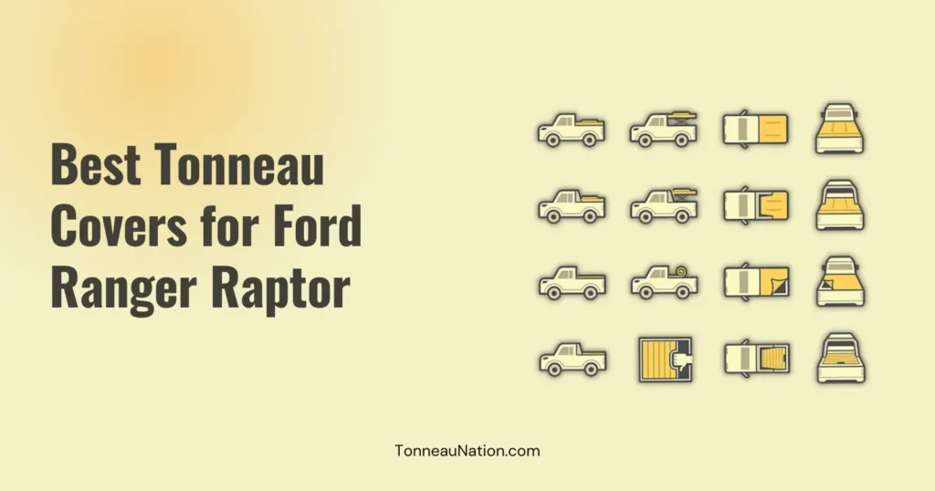 Tonneau cover for Ford Ranger Raptor