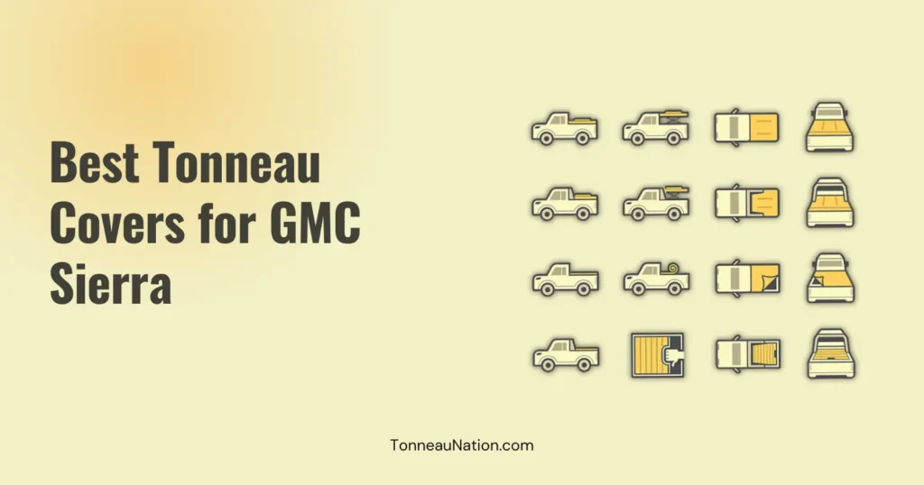 Tonneau cover for GMC Sierra