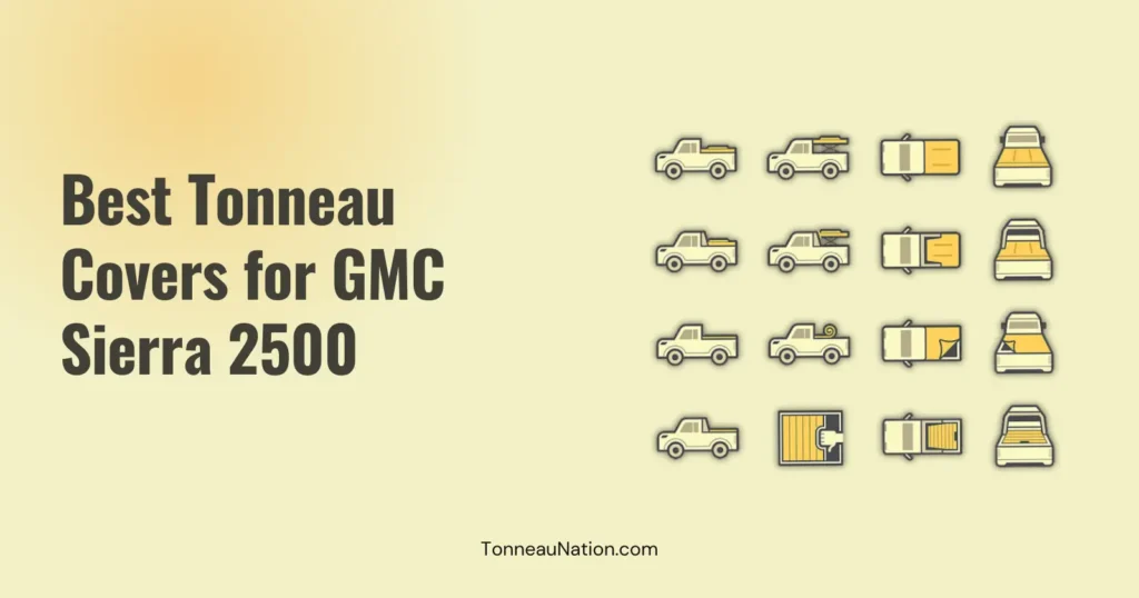 Tonneau cover for GMC Sierra 2500