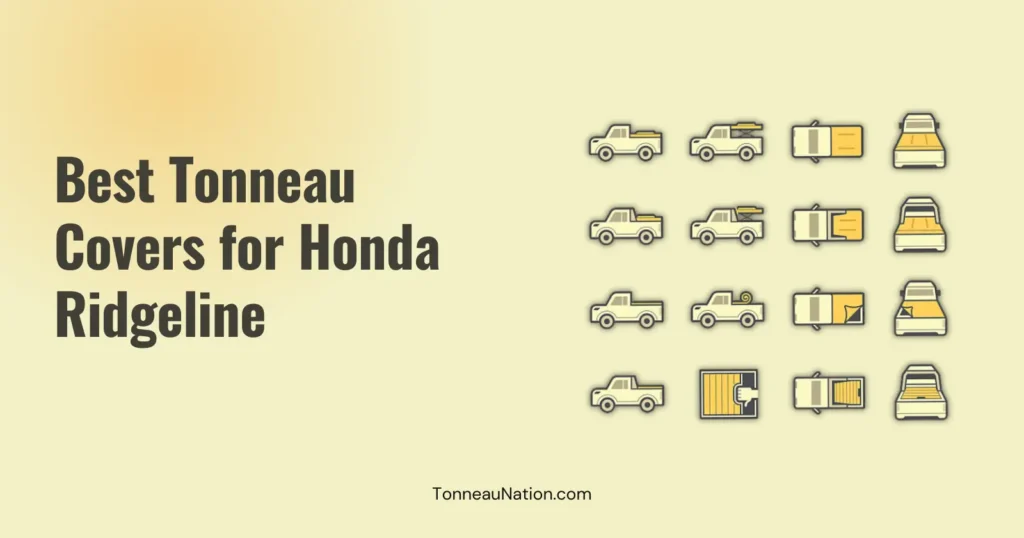 Tonneau cover for Honda Ridgeline