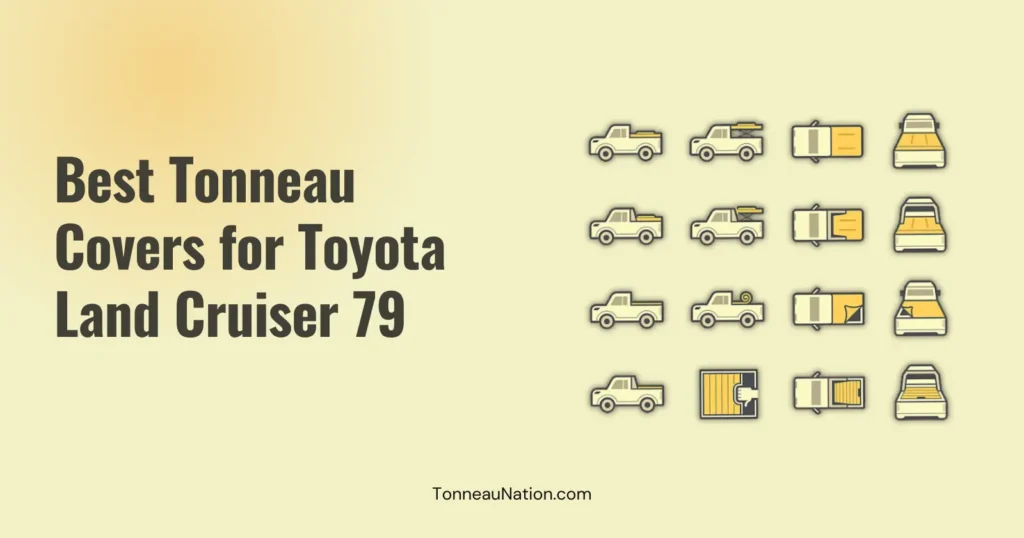 Tonneau cover for Toyota Land Cruiser 79