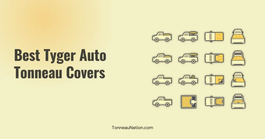 Tonneau cover from Tyger Auto brand