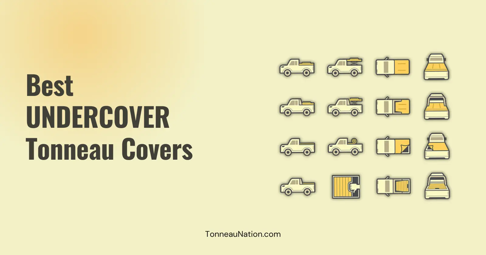 Tonneau cover from UNDERCOVER brand